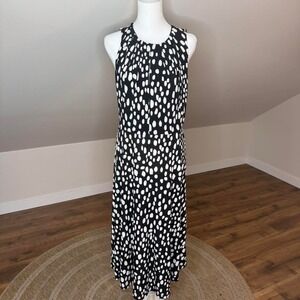 London Times Polka Dot Midi Dress Old Money Chic Pretty Woman Parisian